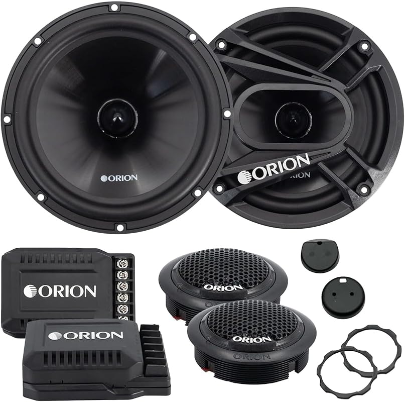 Orion Cobalt CB65C 6.5 inch 2-way component car speakers, 280W, silk d