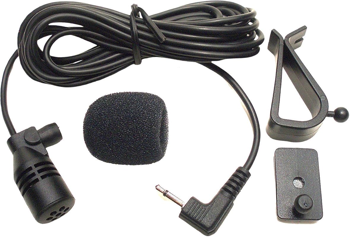 FingerLakes 2.5mm car stereo external microphone Pioneer compatible fo