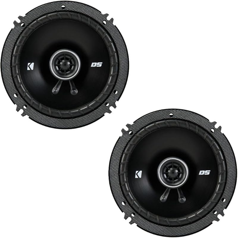 KICKER DSC650 6.5-inch coaxial car door speakers 4 ohm, 160-165 mm, pa