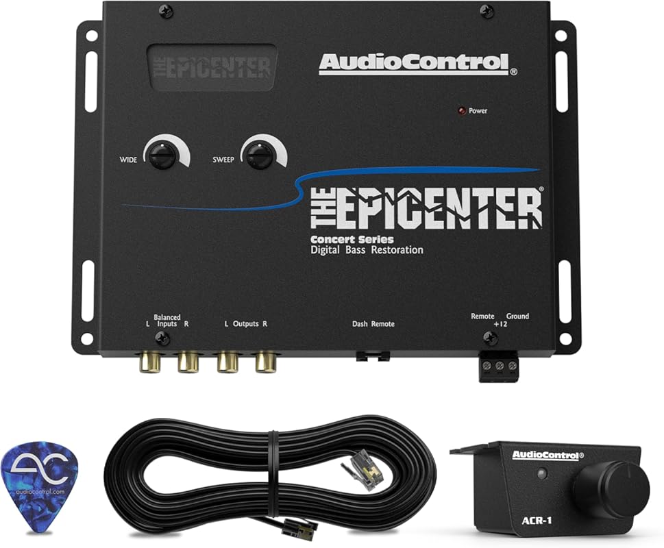AudioControl EPICENTER Digital Bass Restoration Processor with Wired R