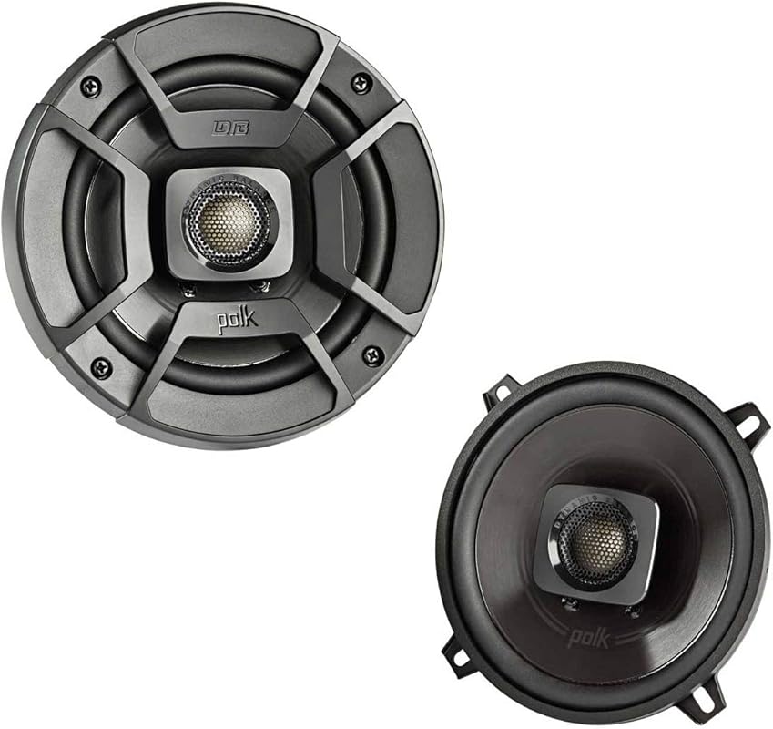 Polk Audio DB522 5.25 inch coaxial car and marine speakers, polypropyl