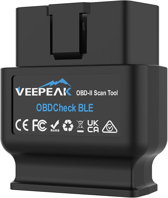 Veepeak OBDCheck BLE Bluetooth OBD-II Scanner for iOS Android, Wireles