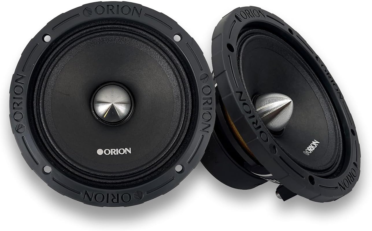 Orion XTR XTX654 6.5 inch midrange car speakers, 350W RMS, 1400W max, 