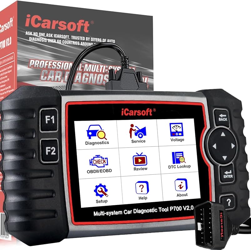 iCarsoft P700 V2.0 OBD2 Scanner for Porsche, Engine Transmission ABS A