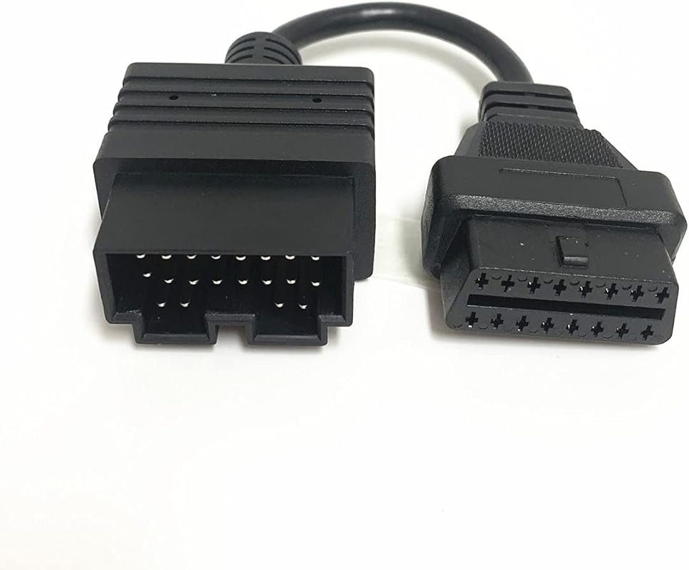 20 pin to 16 pin OBD2 Diagnostic Adapter Cable for Kia Vehicles, 8 Inc