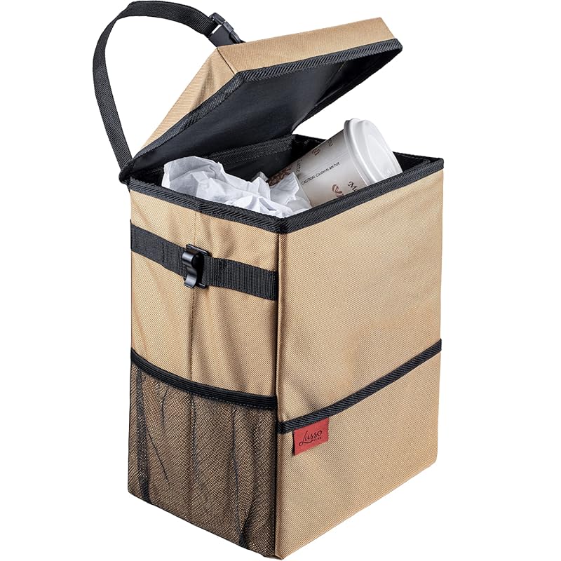 Lusso Gear Car Trash Can