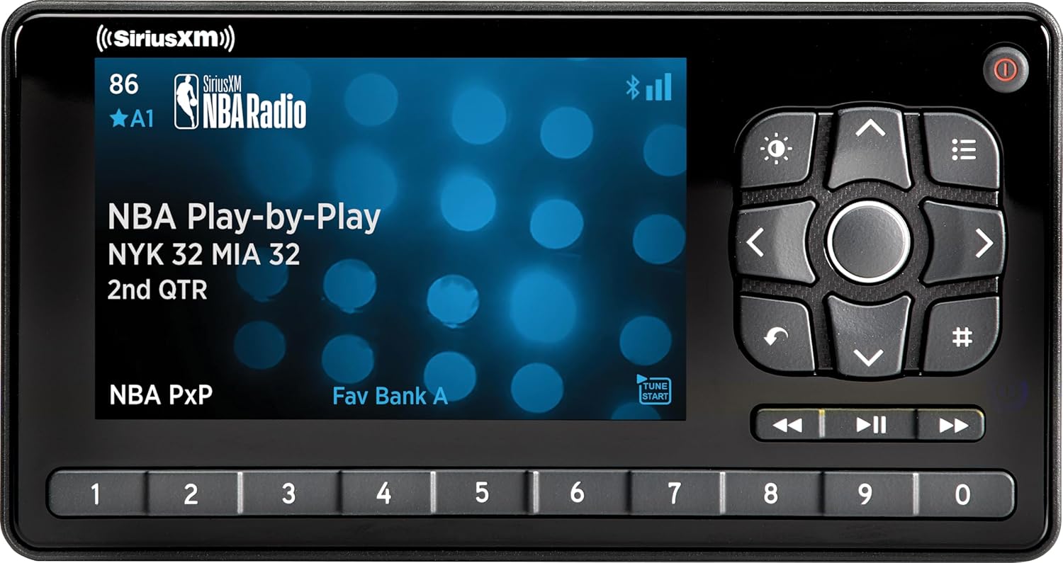 SiriusXM Roady BT vehicle satellite radio receiver for use with existi