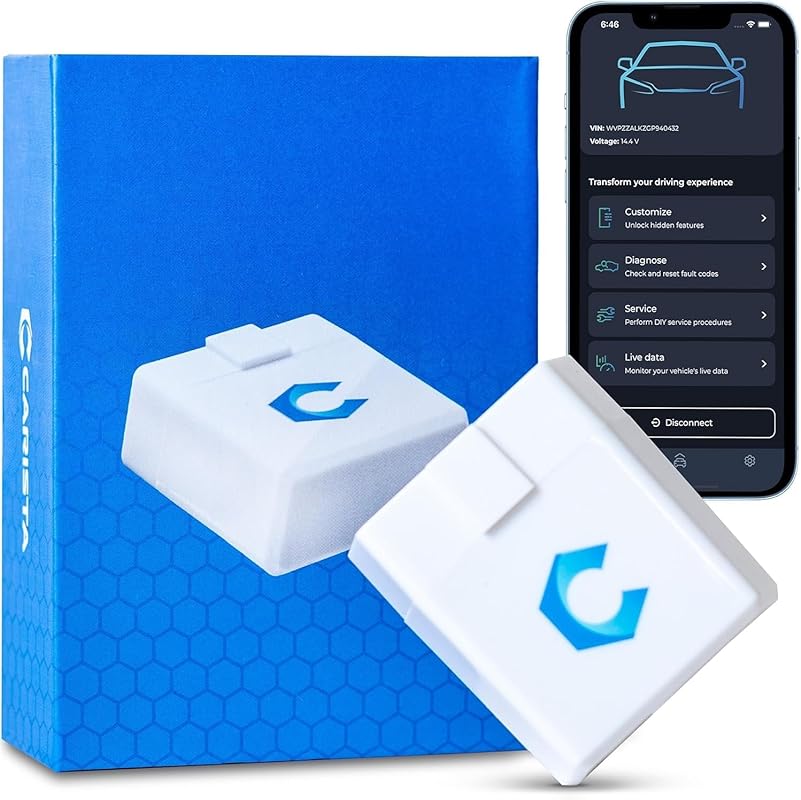 Carista OBD Bluetooth OBD2 scanner for Toyota, diagnostics, customizat