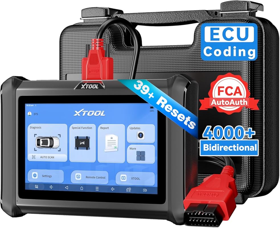 XTOOL D7S Bidirectional OBD2 Scanner All System 39 Resets ECU Coding P