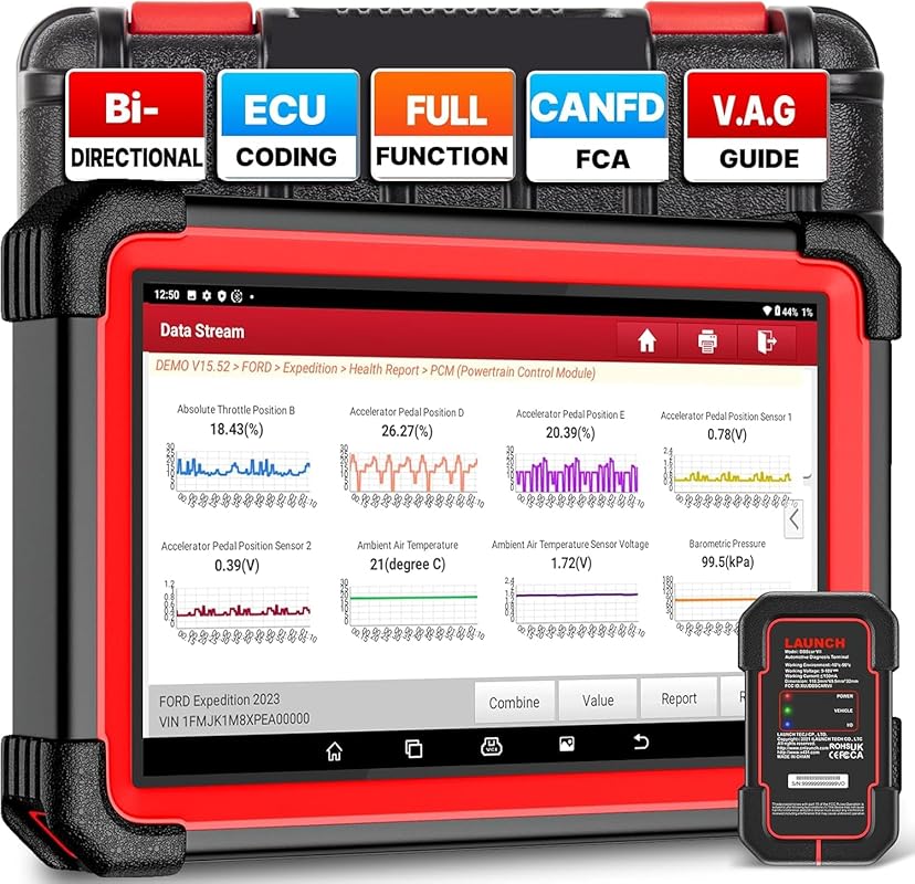 LAUNCH X431 CRP919EBT Wireless Bidirectional OBD2 Scan Tool, Full Syst