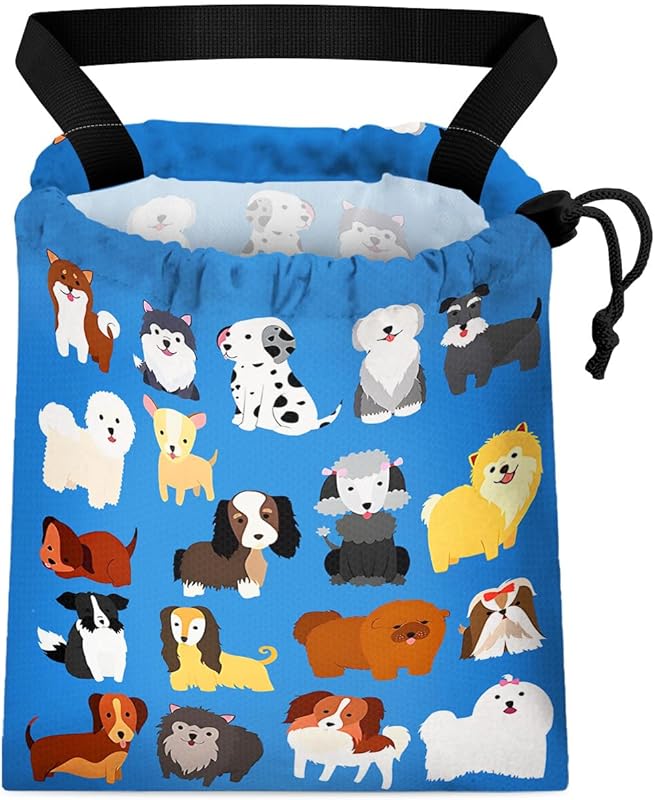 Hanging Waterproof Car Trash Bag for Back Seat, Small Cute Animal Prin