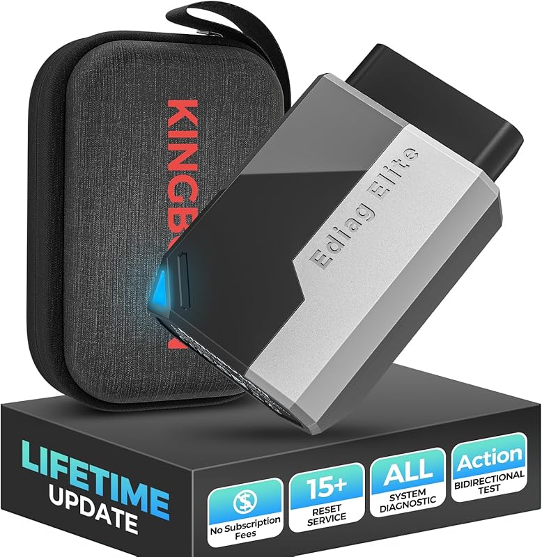 KINGBOLEN Ediag Elite Bluetooth Bidirectional OBD2 Scanner, All-System