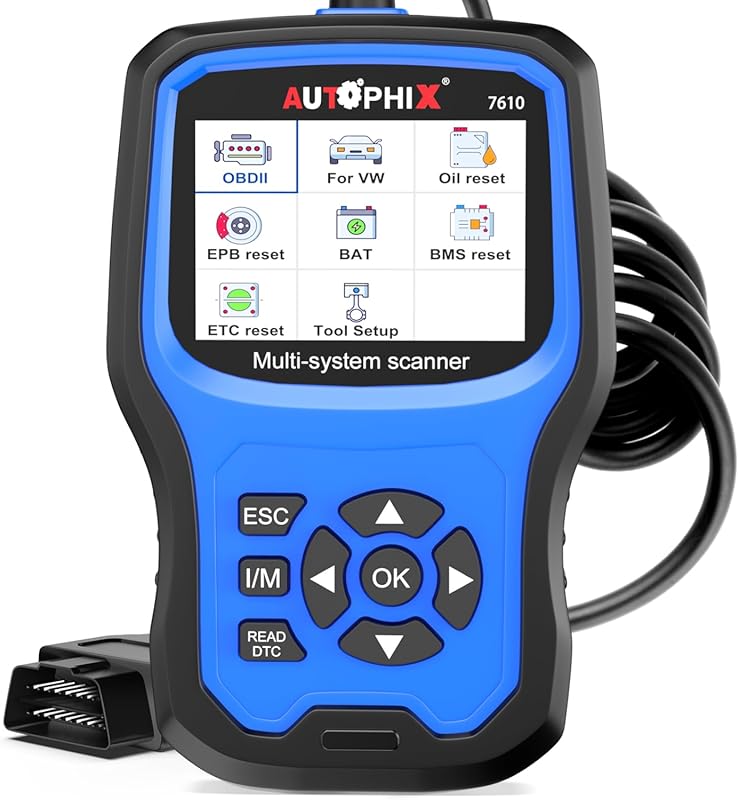 AUTOPHIX 7610P Plus VW Audi Diagnostic Scanner, Full System, All Reset