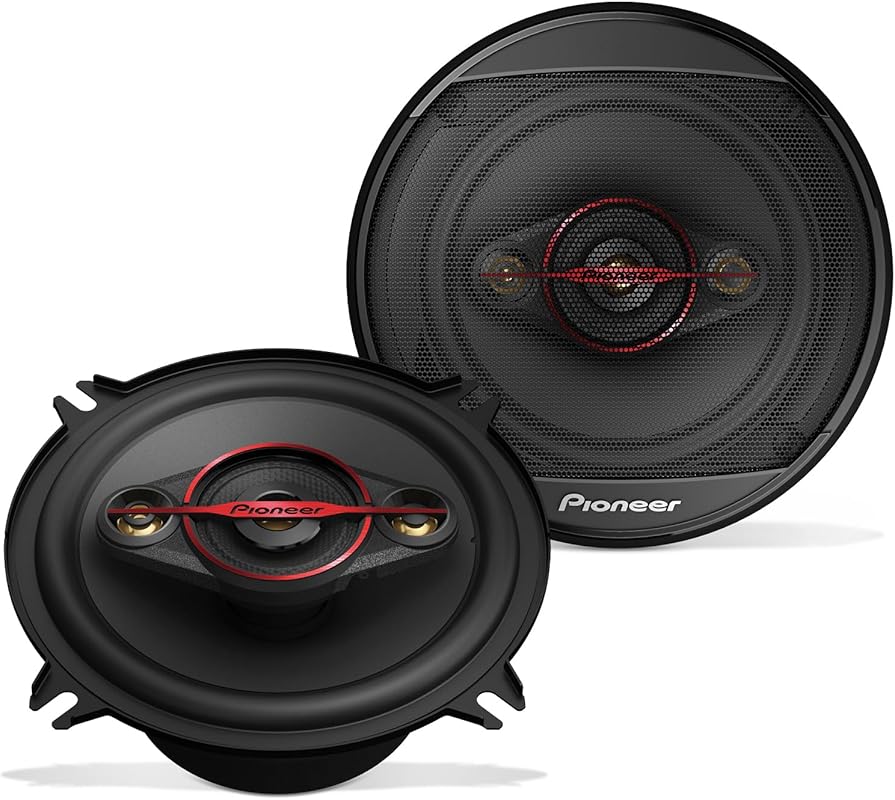 Pioneer TS-501M 4-way coaxial car speakers, 5.25-inch, 300W max, pair,