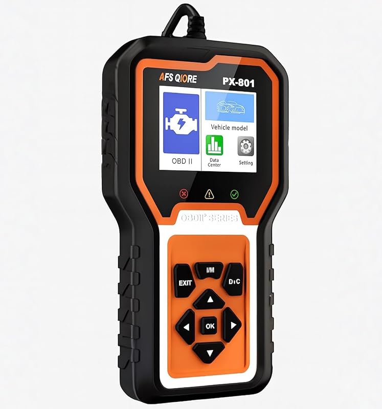 OBD2 Code Reader for Check Engine, ABS, SRS, SAS; full system diagnost