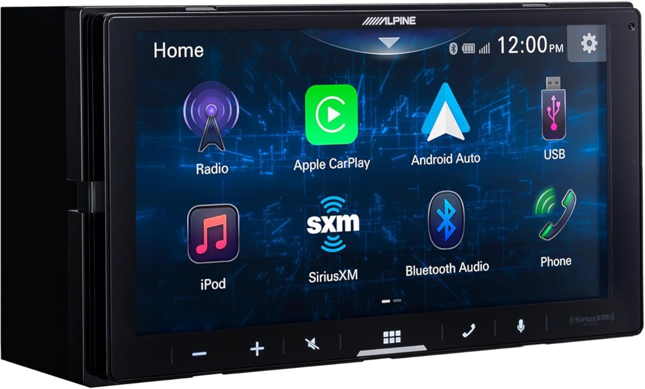 Best Alpine car stereo iLX-W670-S multimedia receiver with Apple CarPl