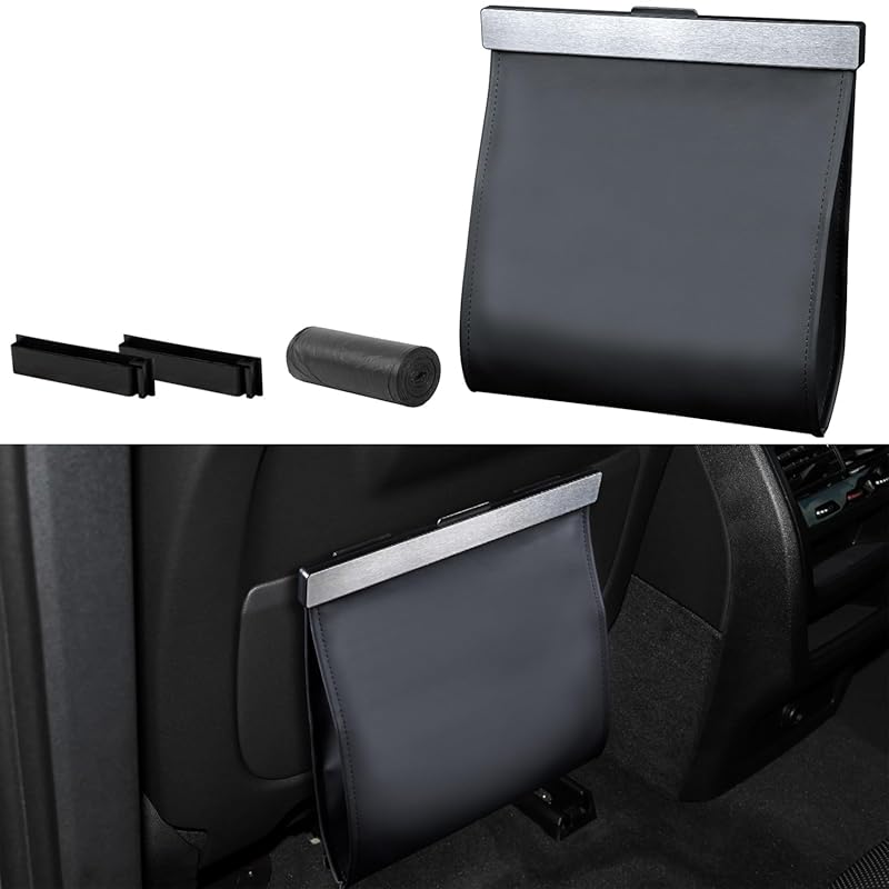 Cozilo Leather Car Trash Can