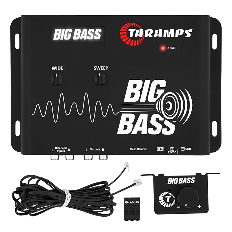Taramps Big Bass DSP deep bass processor for car audio subwoofer impac