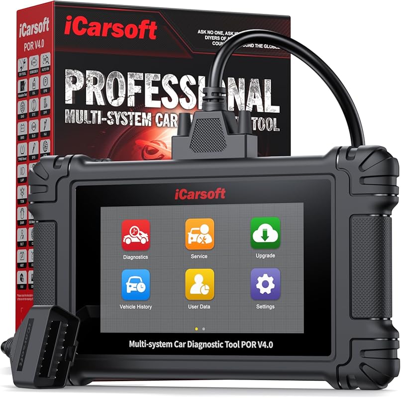 iCarsoft POR V4.0 Bidirectional OBD2 Scanner for Porsche and Two Brand