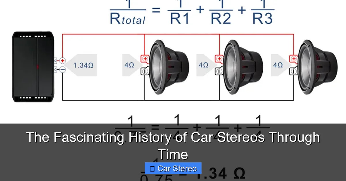 The Fascinating History of Car Stereos Through Time