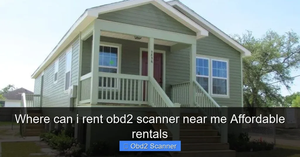 Where can i rent obd2 scanner near me Affordable rentals Where can i rent obd2 scanner near me Affordable rentals