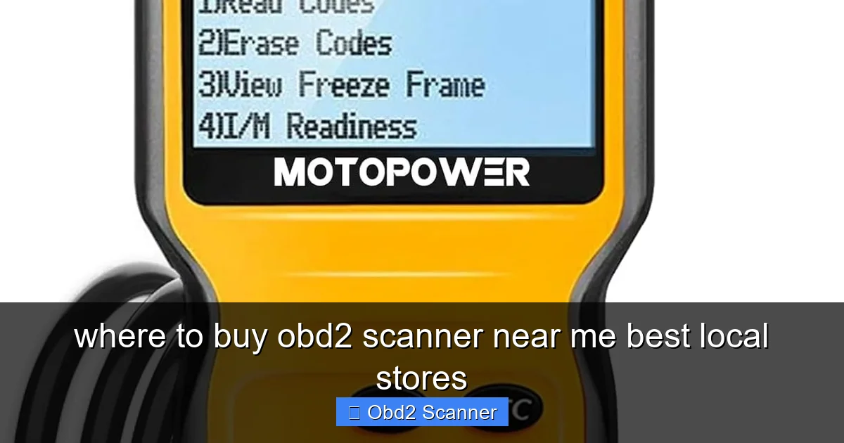 where to buy obd2 scanner near me best local stores