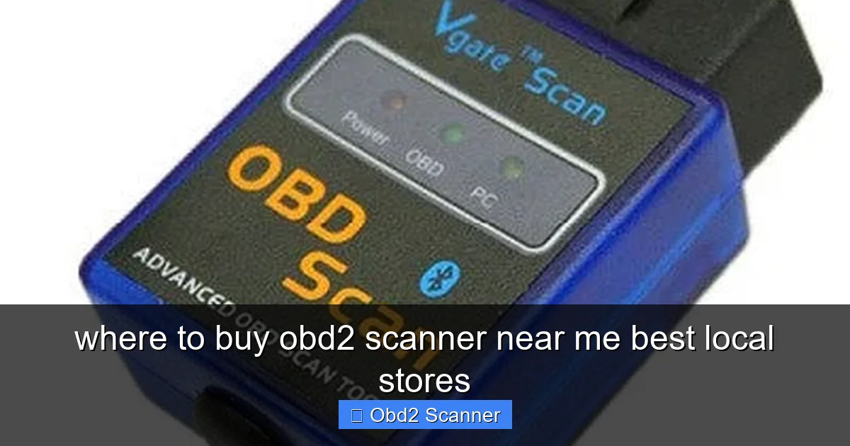where to buy obd2 scanner near me best local stores