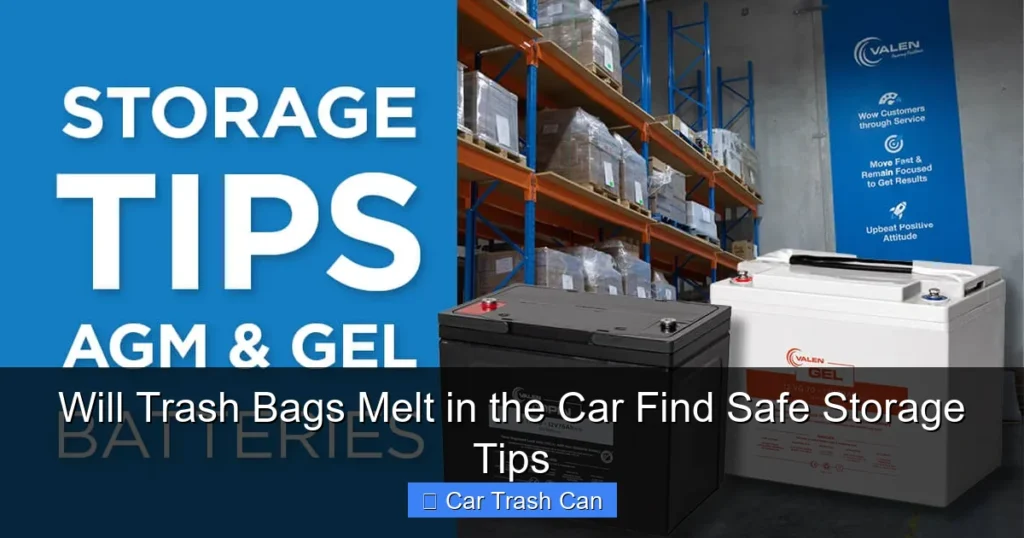 Will Trash Bags Melt in the Car Find Safe Storage Tips