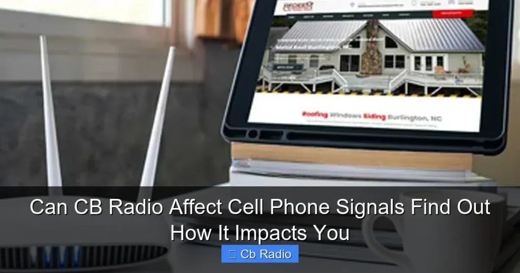 Can CB Radio Affect Cell Phone Signals Find Out How It Impacts You