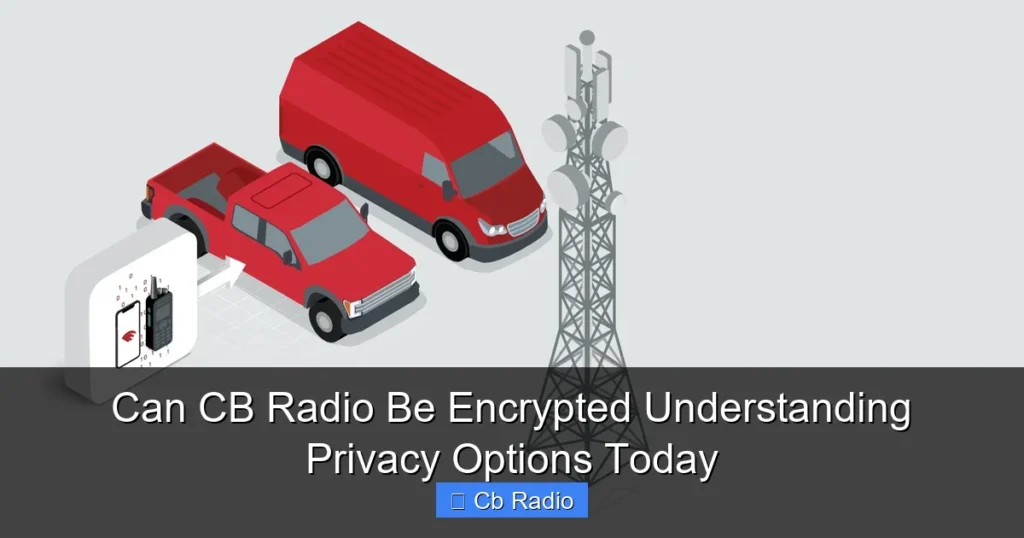 Can CB Radio Be Encrypted Understanding Privacy Options Today