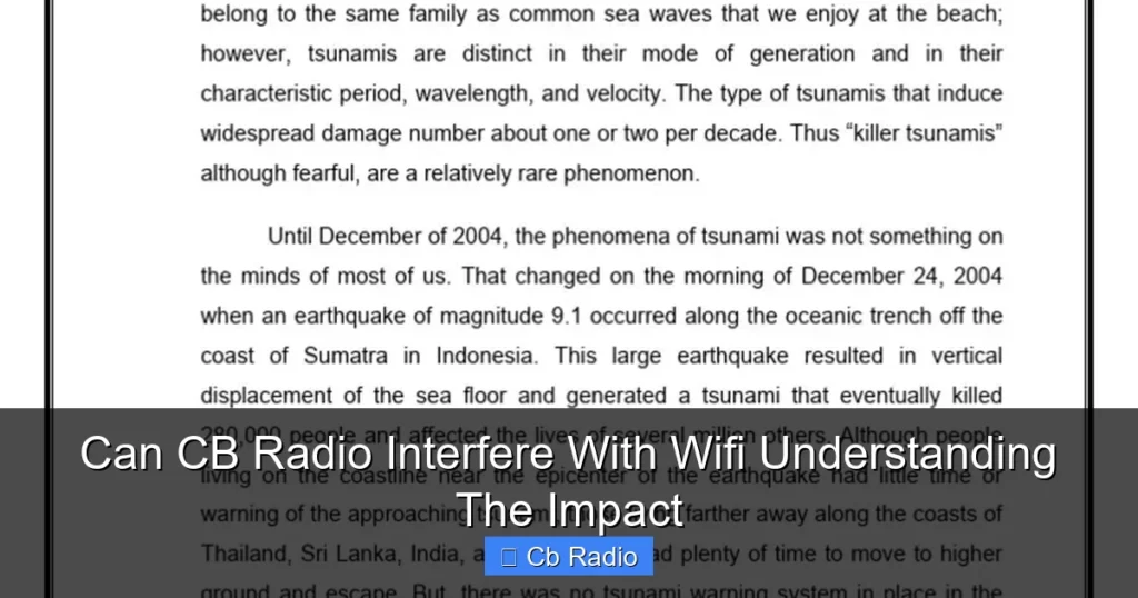 Can CB Radio Interfere With Wifi Understanding The Impact