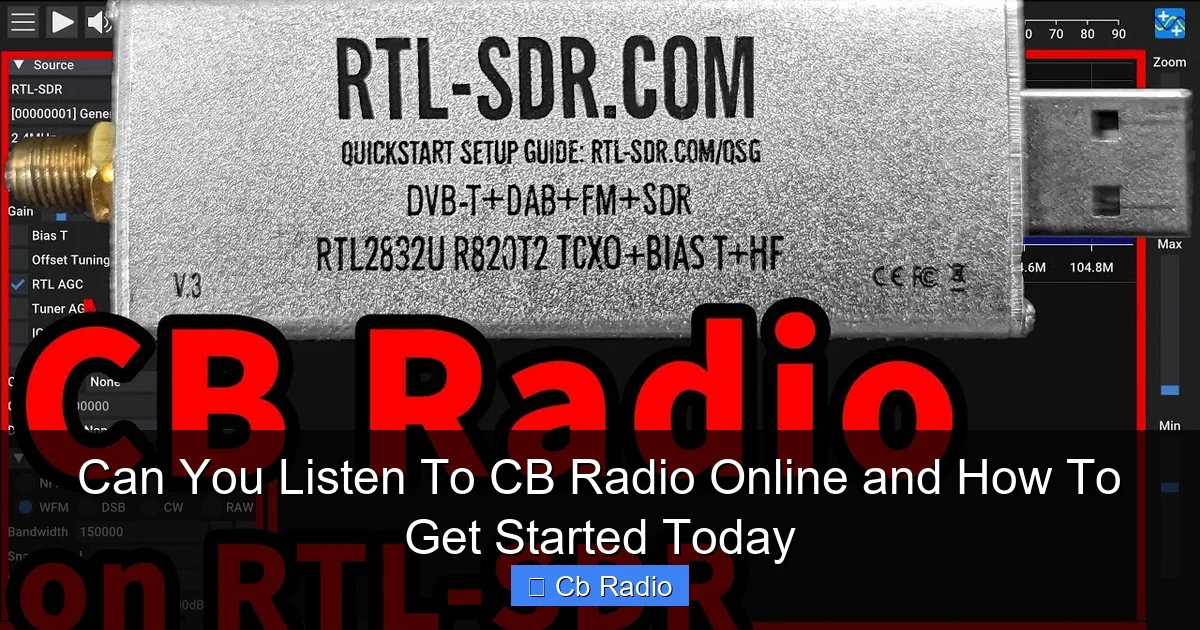 Can You Listen To CB Radio Online and How To Get Started Today