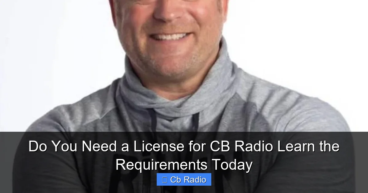 Do You Need a License for CB Radio Learn the Requirements Today