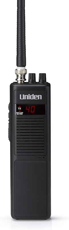 Uniden PRO401HH Handheld CB Radio with 40 Channels, 4 Watts Power, Aut
