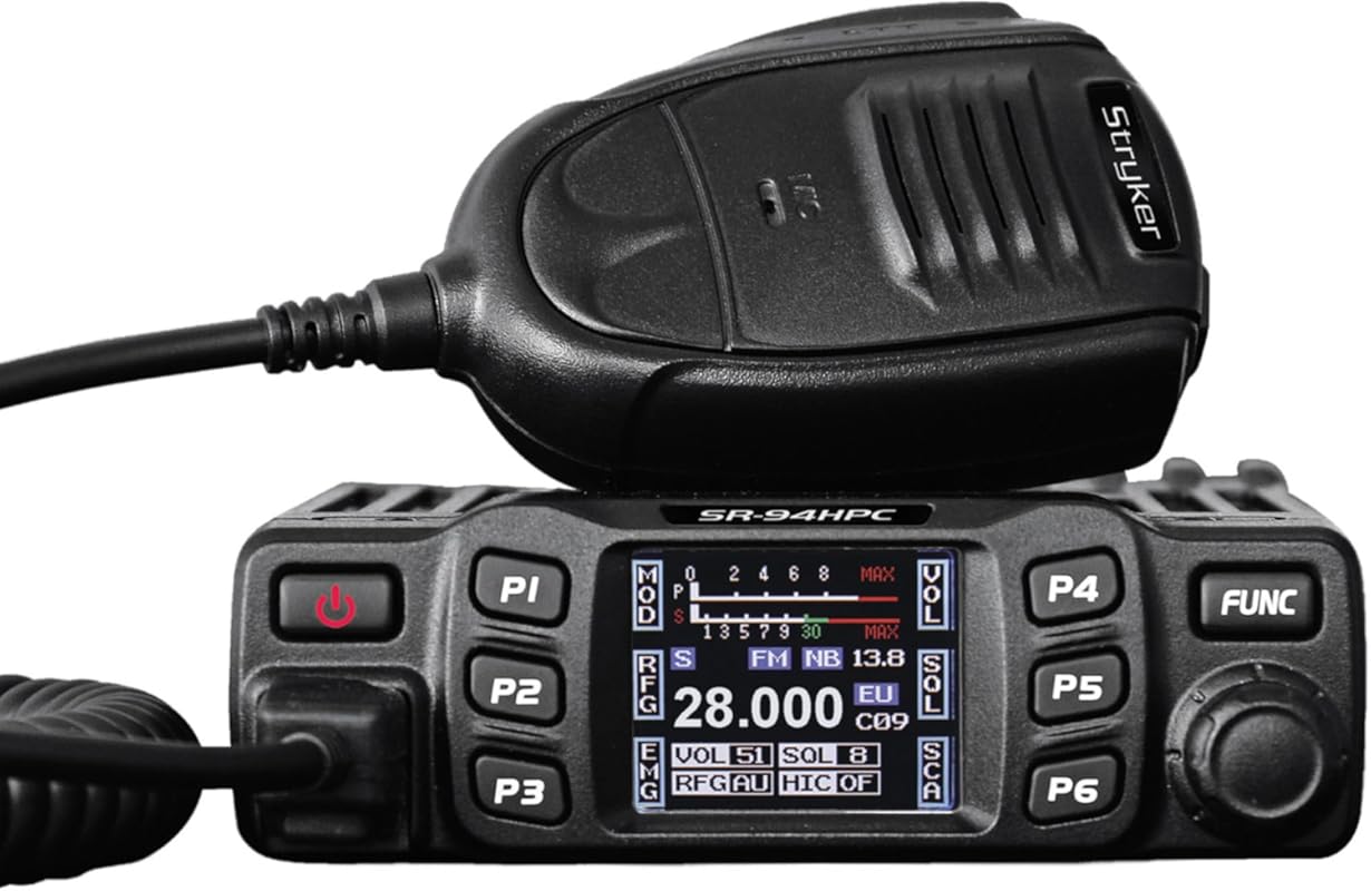 Stryker SR-94HPC 10 Meter Radio with AM/FM Modulation, UHF SO-239 Conn