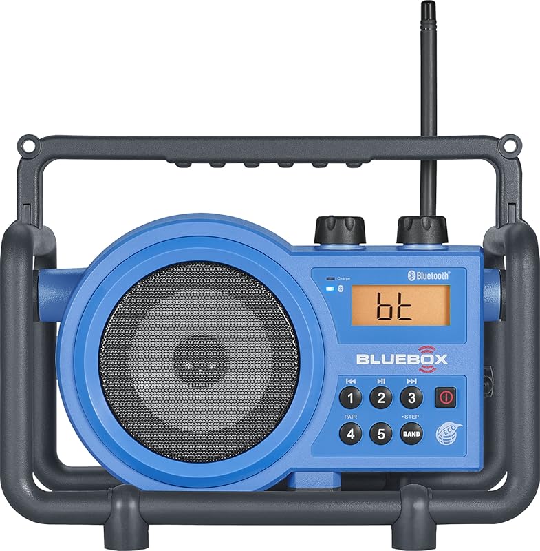 Sangean BB-100 BlueBox AM/FM Ultra-Rugged Digital Receiver with Blueto