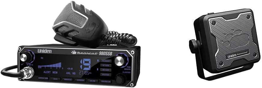 Uniden BEARCAT 980 40-Channel SSB CB Radio with 7-Color Display and Un