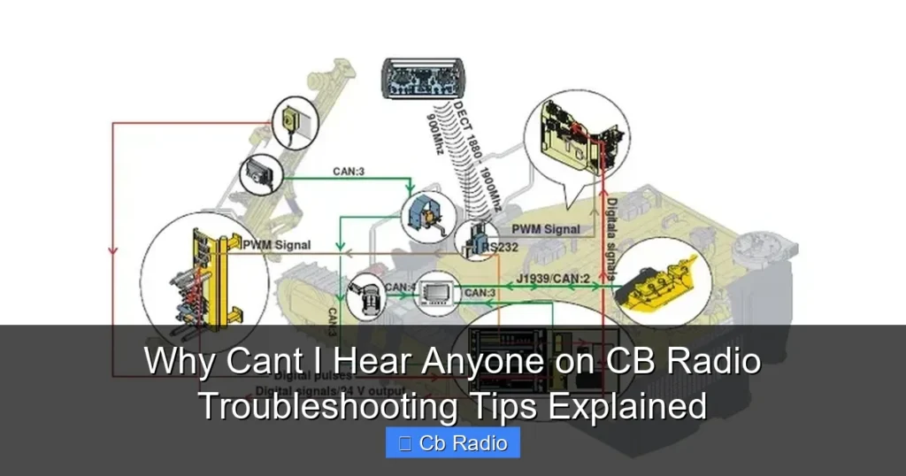 Why Cant I Hear Anyone on CB Radio Troubleshooting Tips Explained